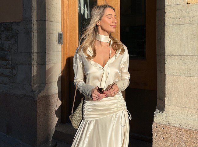 Falda Midi Estilo 20 Fluida Vuelo Zara Tendencia Bonita Otono 2026
