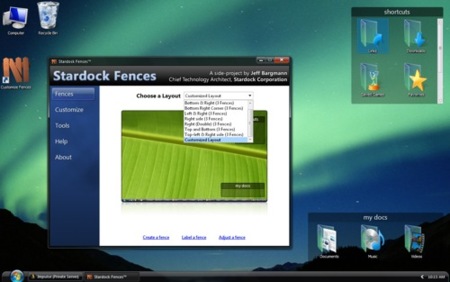 Fences gestiona los iconos de tu escritorio