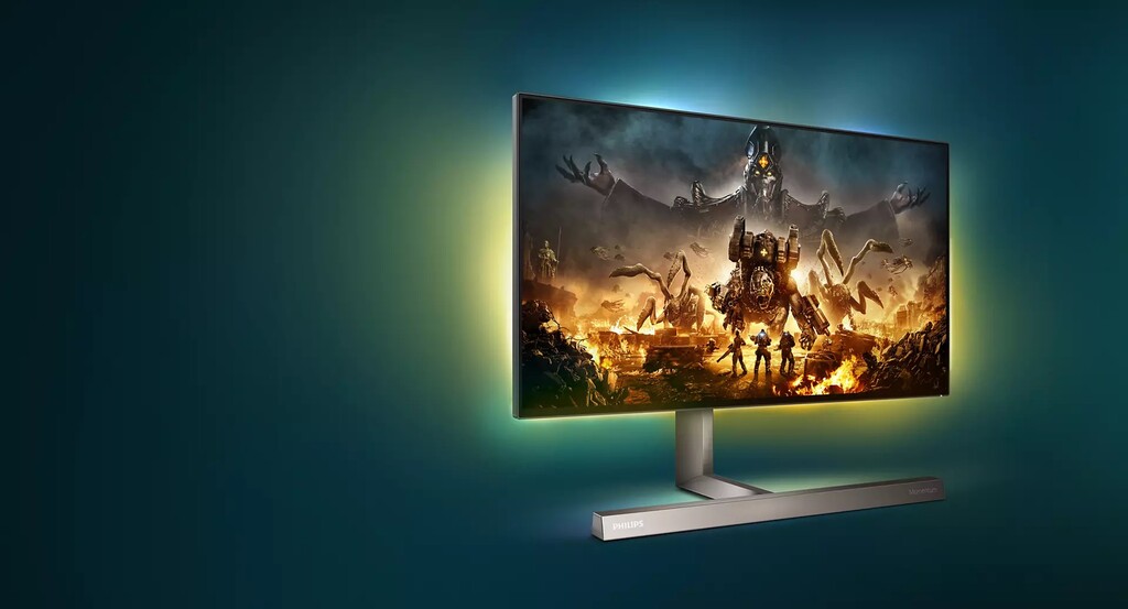 Philips lanza el 279M1RV, un monitor gaming para consolas con HDMI 2.1, 144 Hz, sonido DTS e iluminación Ambiglow