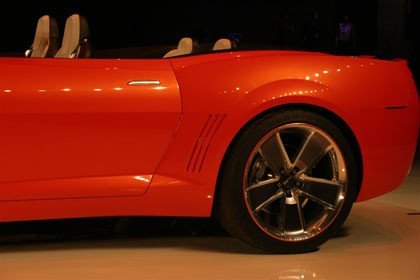 Chevrolet Camaro Convertible Concept en el NAIAS