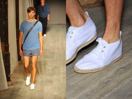 Hermés y sus botines de esparto