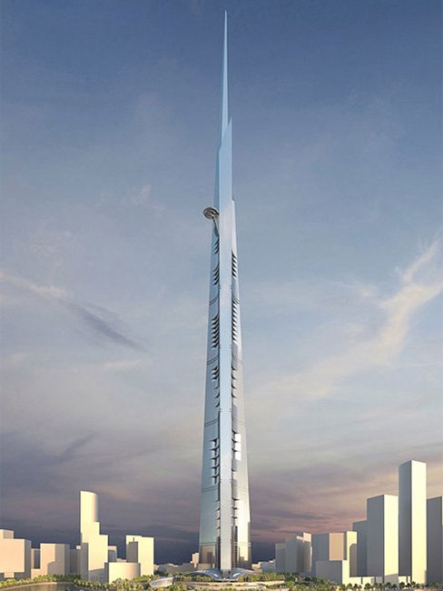 Torre Kingdom de Arabia Saudí, la más alta del mundo