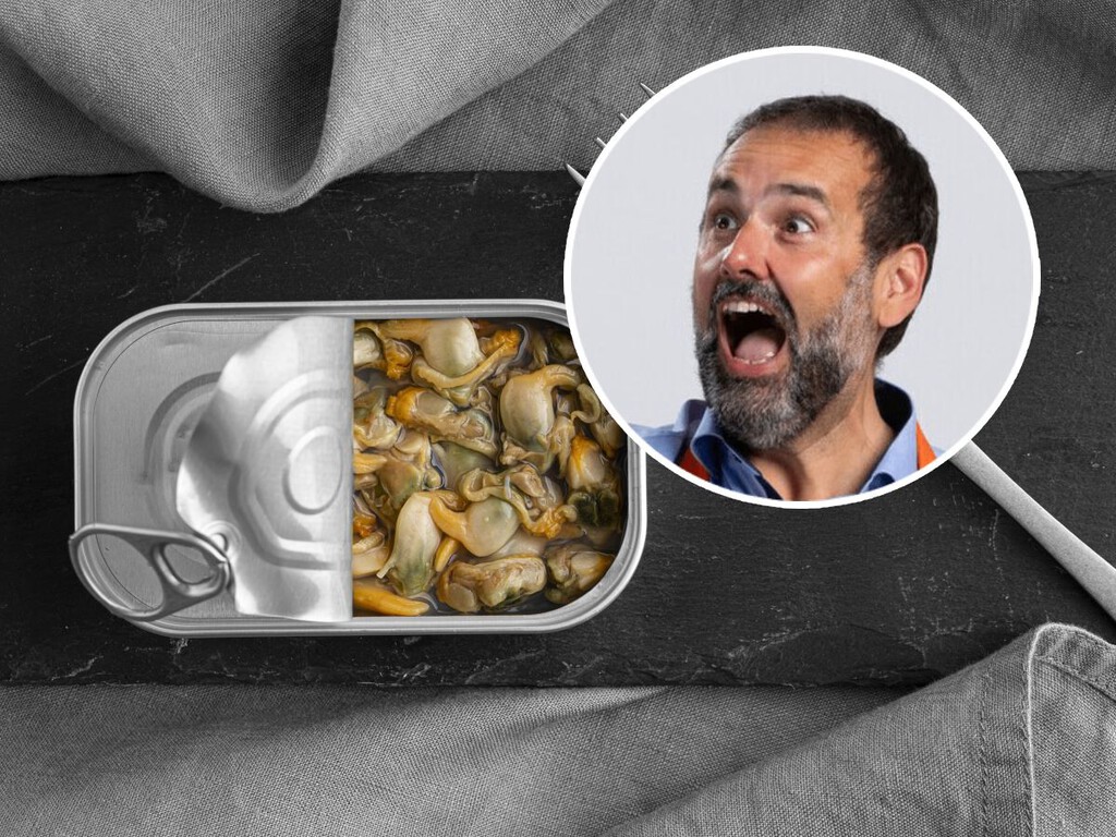 Así mejora David de Jorge (Robin Food) una lata de berberechos en un minuto: “Una guarrindongada maravillosa pero sabrosa” 