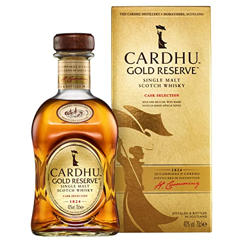 CARDHU Gold Reserve, whisky escocés single malt, 700 ml