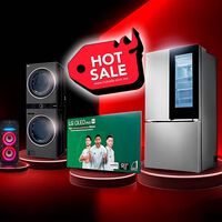 Pantallas OLED, estufas con freidora de aire y hasta lavasecadoras: descuentos de LG en Hot Sale 2026 