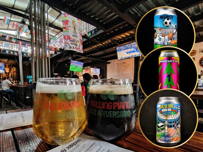 Esta cervecería en CDMX creó una cerveza inspirada en Jorge Campos y otros futbolistas: también pasarán todos los partidos del Mundial