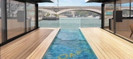 Dormir sobre el Sena ya es posible: Así es el primer hotel flotante de Francia