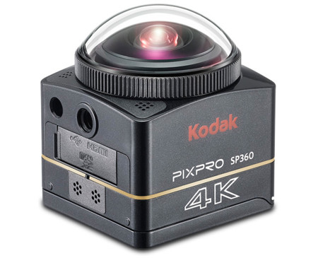 Kodak PixPro SP360, graba tus vídeos en 360º, calidad 2K y objetivo ƒ/2.8