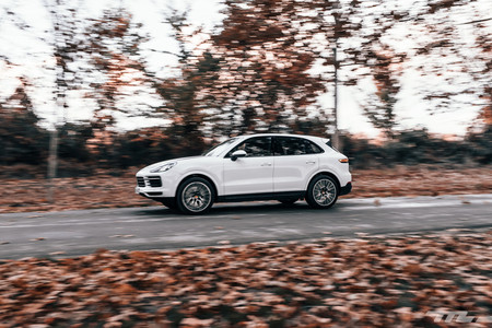 Porsche Cayenne S en marcha