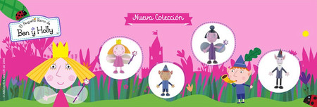 Comansi presenta la colección de figuras no articuladas de "El pequeño Reino de Ben y Holly"