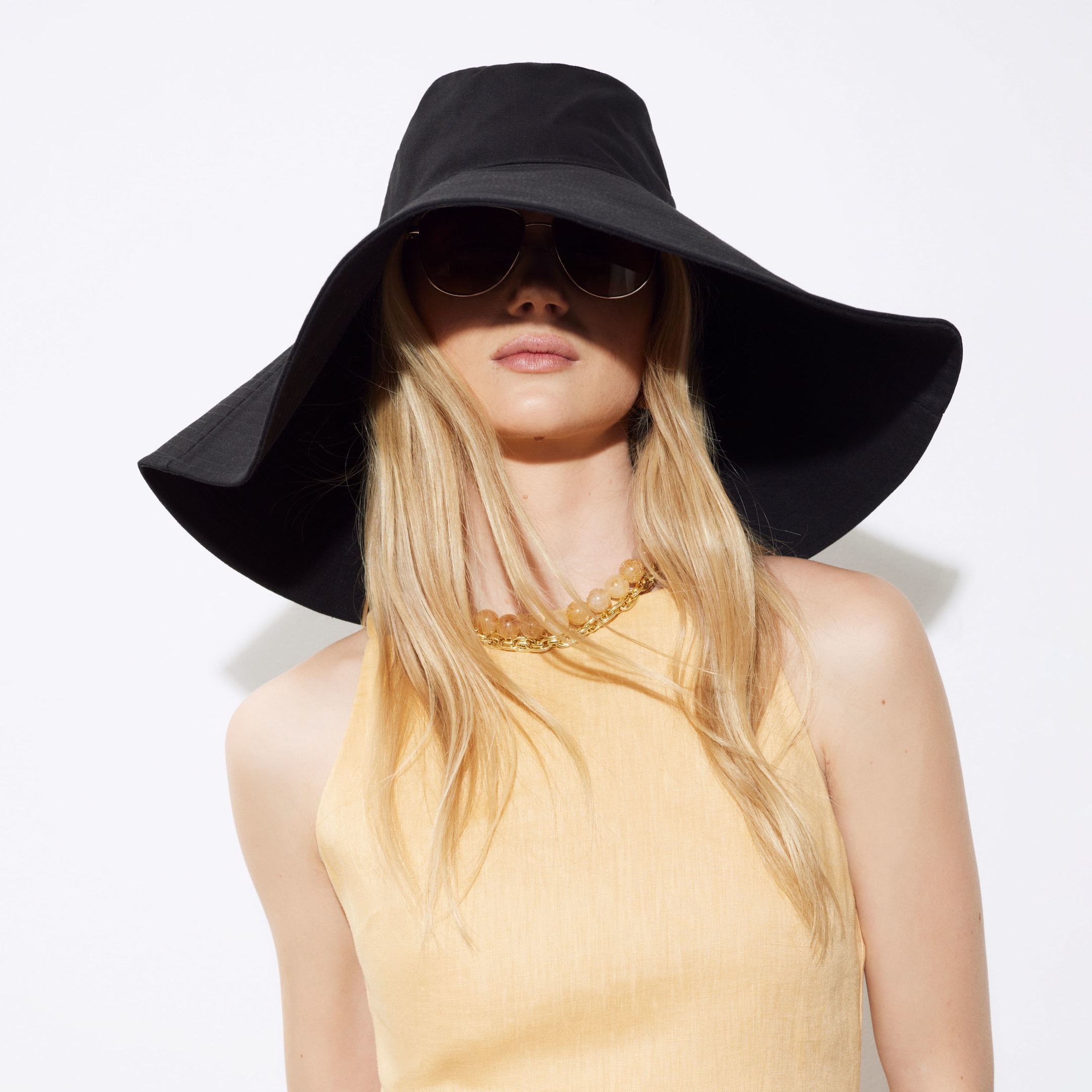 & Other Stories
Sombrero para el sol de algodón de ala ancha