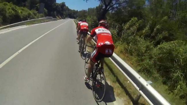 Adelantamiento a ciclistas