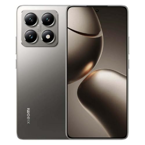 XIAOMI 14T – Smartphone de 12+256GB, Lentes Leica Summilux, MediaTek Dimensity 8300 Ultra, Pantalla AMOLED de 6,67'' 144Hz, HyperCharge 67W, Gris Titanio (Versión ES)