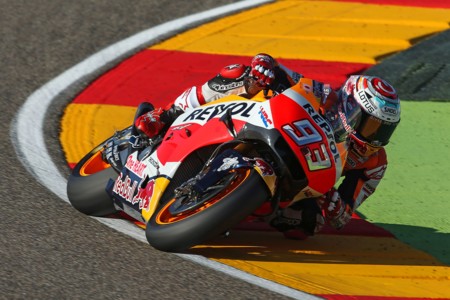 Marc Márquez se impone en Aragón y pone otra piedra en el muro del título