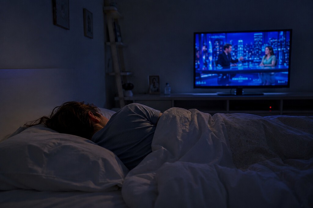 Los médicos lo tienen claro: dormir con la tele encendida puede empeorar tu descanso 