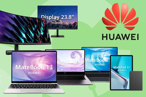 Ofertas Huawei en Amazon: monitores, portátiles y tabletas a los mejores precios