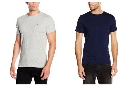 Camisetas Hilfiger Denim Original Crew Neck en varios colores desde 13,99 euros en Amazon 