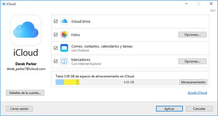iCloud Windows 10