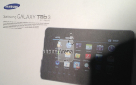 Una de las nuevas Samsung Galaxy Tab 3 se filtra en imágenes antes del MWC 2013