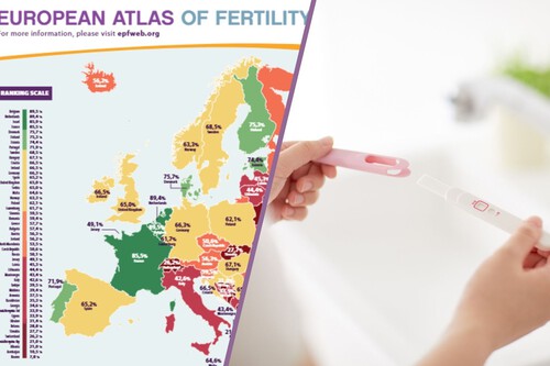mapa fertilidad europa