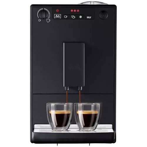 Melitta, Solo E950-222, Cafetera Superautomática con Molinillo, 15 Bares