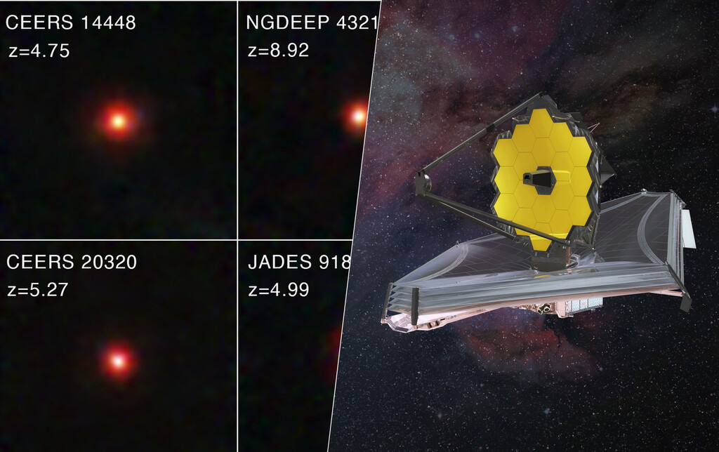 El James Webb lleva años detectando puntos rojos en el universo: el problema es que nadie logra ponerse de acuerdo sobre qué son