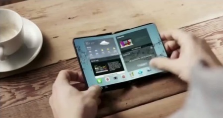 Un teléfono que se puede doblar es posible en 2016, según Samsung