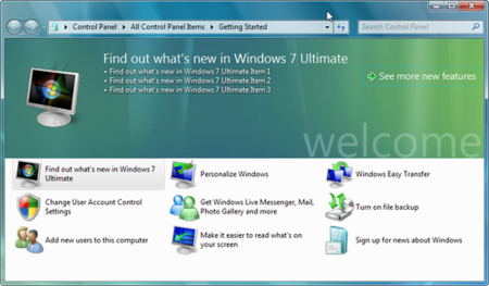 Más información y capturas de pantalla de Windows 7 Milestone 3