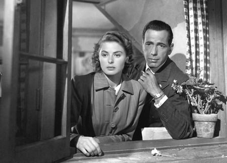 Ingrid Bergman y Humphrey Bogart, protagonistas de 'Casablanca'
