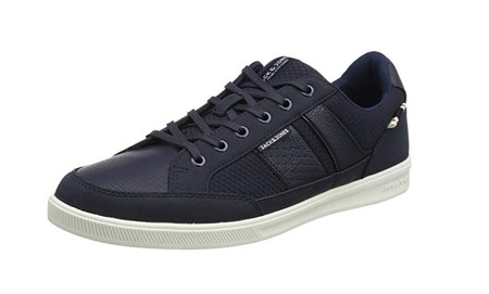 Las zapatillas Jack & Jones Jfwrayne Mesh Mix Navy Blazer están rebajadas a sólo 24,95 euros en Amazon