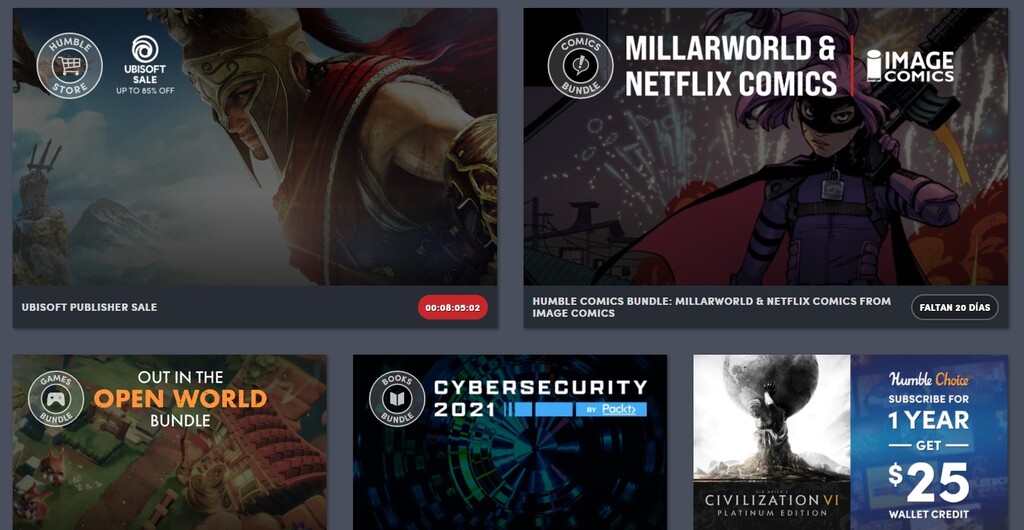 Humble Bundle ya no permitirá que todo el dinero que se pague por sus packs se destine íntegro a la caridad para quedarse con una parte Humble Bundle ya no permitirá que todo el dinero que se pague por sus packs se destine íntegro a la caridad para quedarse con una parte