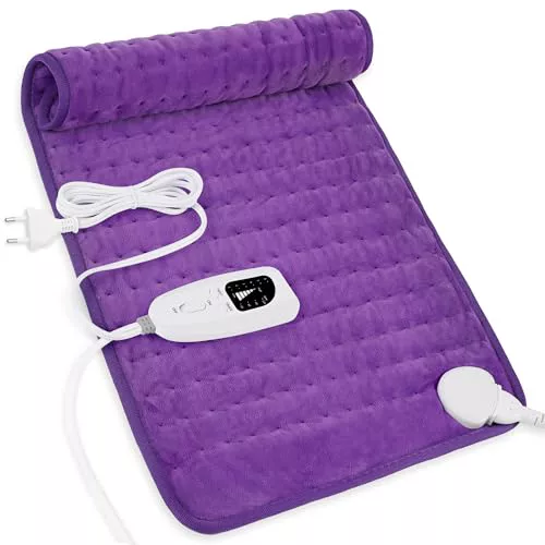 Manta Electrica para espalda, cuello, hombros y vientre con función de apagado automático