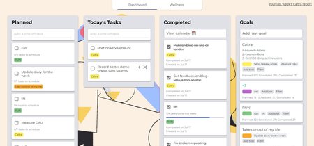 Caltra, un Trello 