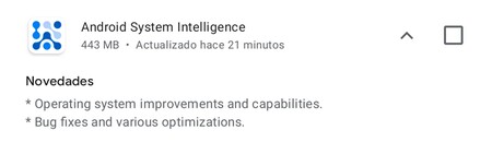 Android System Intelligence