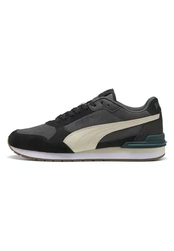 Puma Tenis Unisex St Runner V4 SD, Gris Oscuro Alpine Snow Puma Negro, 42 EU
