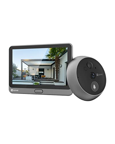 EZVIZ Mirilla Digital de Puerta con Pantalla Táctil a Color de 4.3'' 