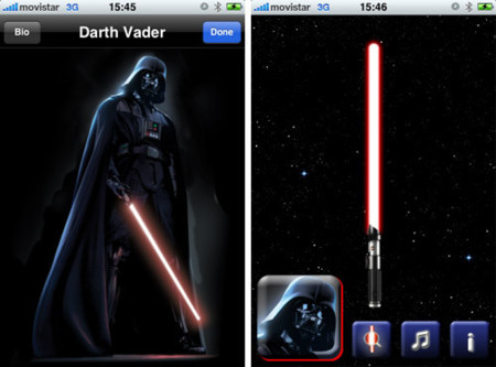 Lightsaber Unleashed de vuelta en la App Store