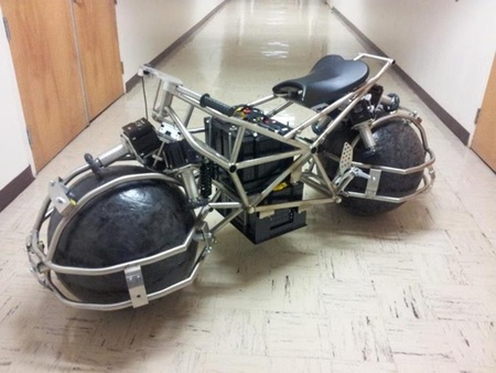 Spherical Drive System ¿Serán así las motos del futuro?