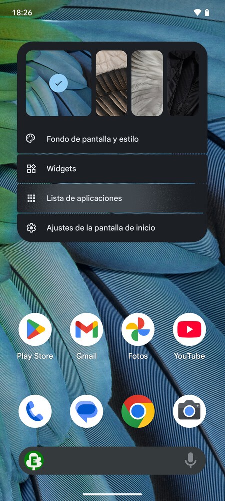 Lista de apps