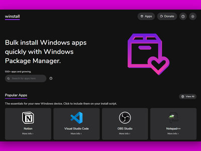 Winstall se perfila cada vez más como la mejor forma de instalar apps para Windows 10 rápido y en lote