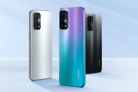 OPPO A93: un nuevo móvil 5G barato, con pantalla a 90 Hz y gran batería