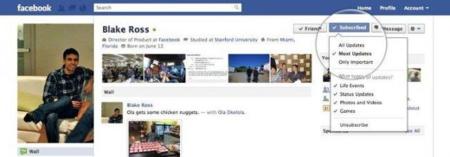 Facebook lanza el botón "Suscribirme"