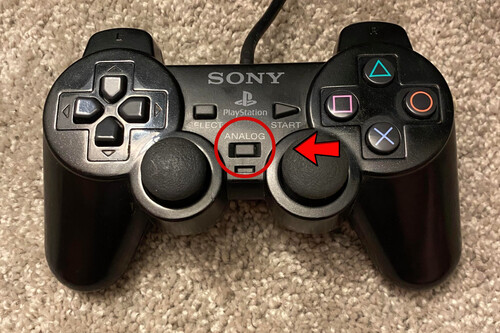 Control Ps2 Boton Inutil