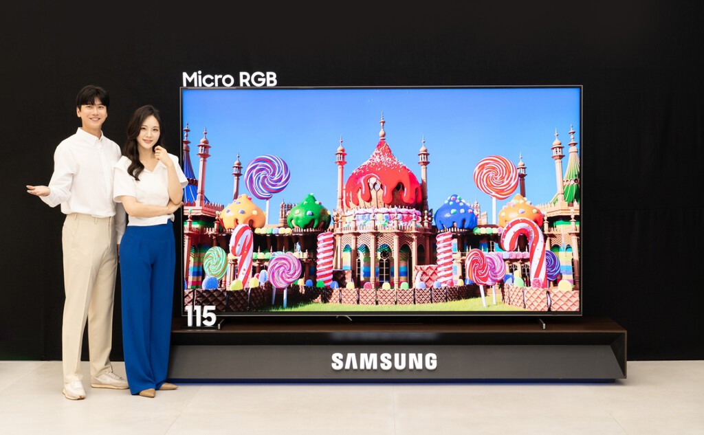 Samsung ha lanzado su primer televisor Micro RGB: una enorme pantalla de 115" que pondrá en aprietos a los miniLED y OLED actuales 