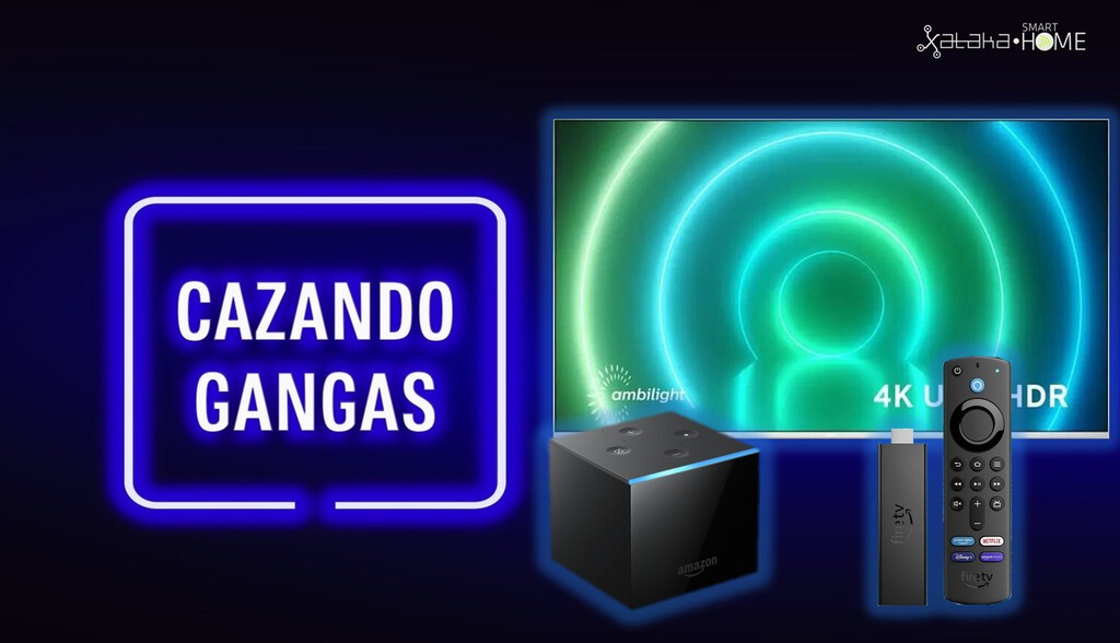 Chollazos en reproductores Amazon Fire TV y altavoces Alexa, descuentazos en televisores y hogar conectado: Cazando Gangas