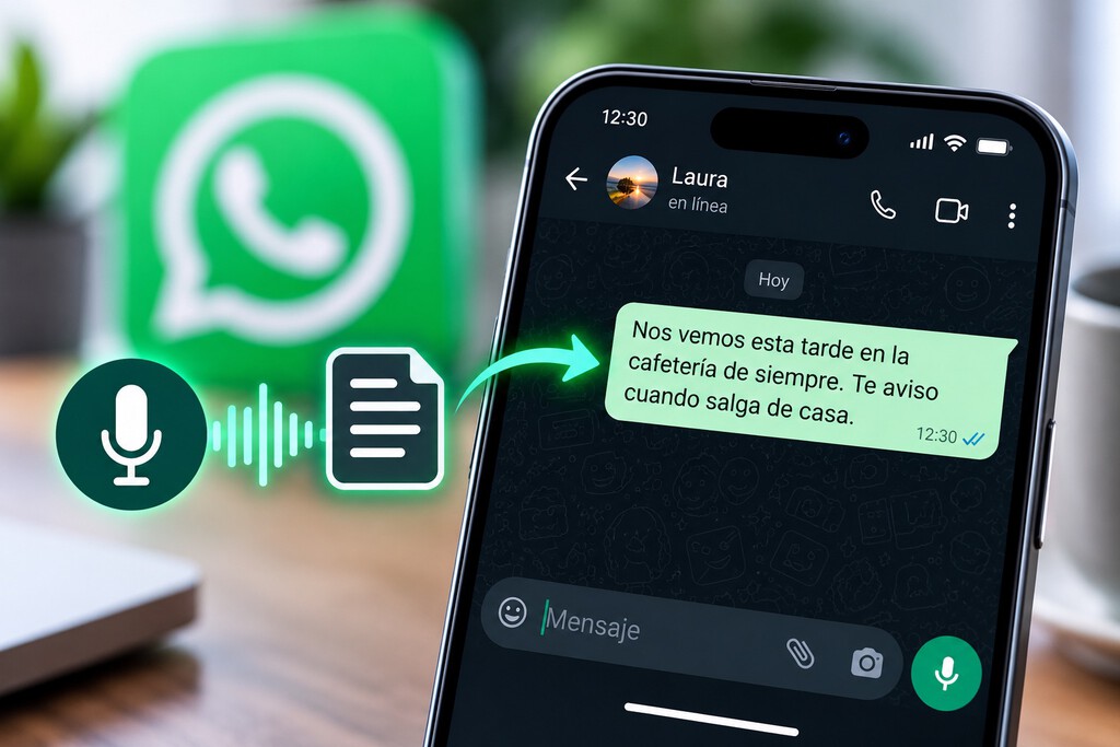 Mandar un audio o escribir: WhatsApp prueba una tercera opción que mezcla las dos sin que el receptor lo note 