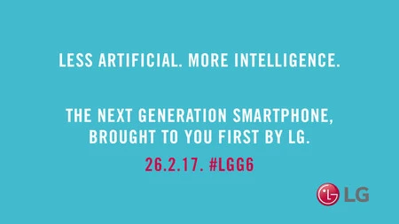 LG G6 招待状