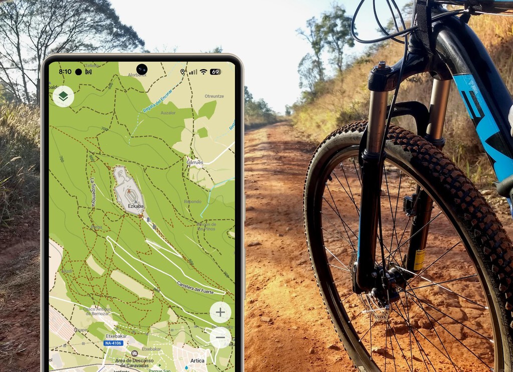 Quería un GPS para mi bicicleta, así que he reciclado un viejo móvil que ya no usaba y me he ahorrado un dineral