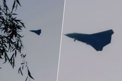 Nova aeronave de guerra da China é tão avançada que não se consegue sabe para que serve | Imagem: Nickatgreat1220 (X)