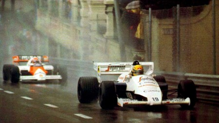 Senna Lauda Monaco F1 1984